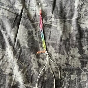 Colorful Beaded Keychain